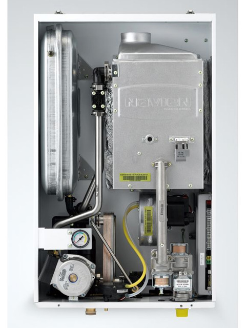 Газовый котел настенный Навьен Navien Deluxe-16k COAXIAL White, 16 кВт, закрытая камера, двухконтурный. Город Златоуст. Цена по запросу